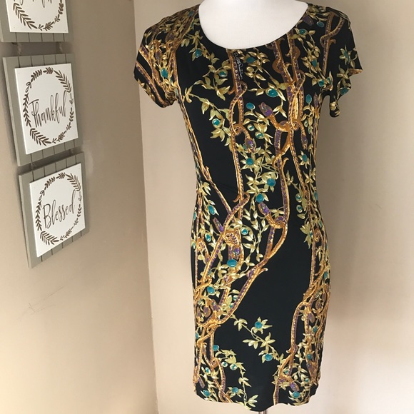 Class Roberto Cavalli Dresses & Skirts - Roberto Cavalli Class Silk Blend black Dress EUC